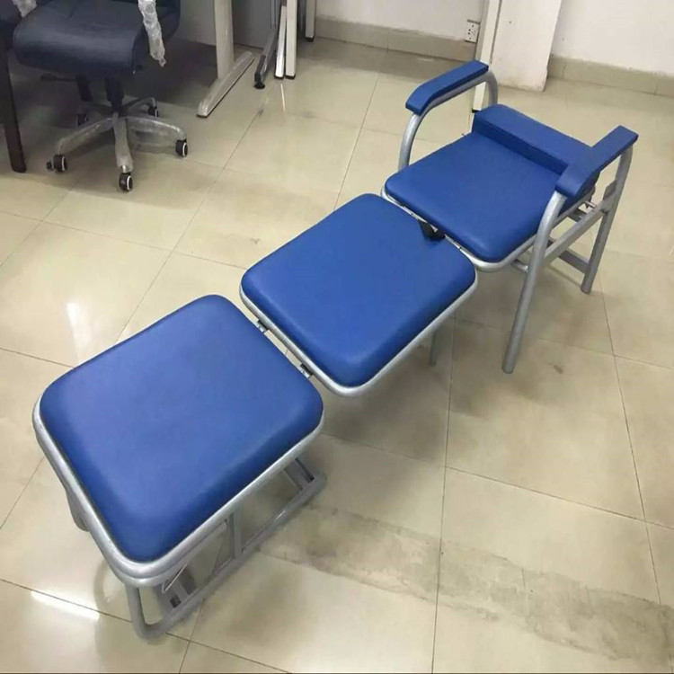 辰光加厚牢固钢制陪护椅 简易型陪护折叠床 多功